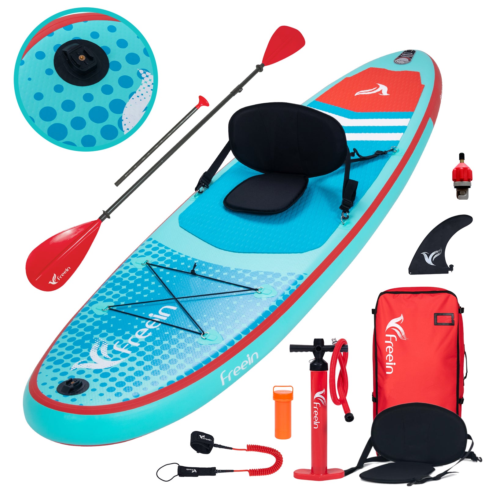 ISLE 10'4 Airtech Yoga Inflatable Stand Up Paddle Board - easy paddling -  Paddle Pursuits