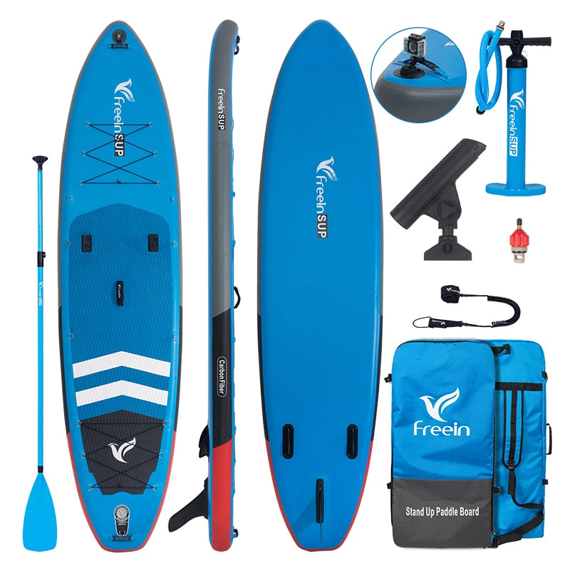 Freein 11'6 Inflatable Fishing Paddle Board With Rod Holder, Inflatable  Paddle Board, Inflatable Sup