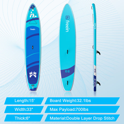 Freein 15' Inflatable Team SUP