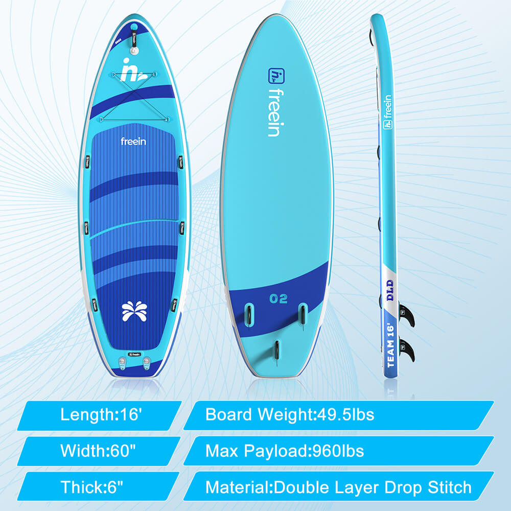 Freein 16' Inflatable Team SUP