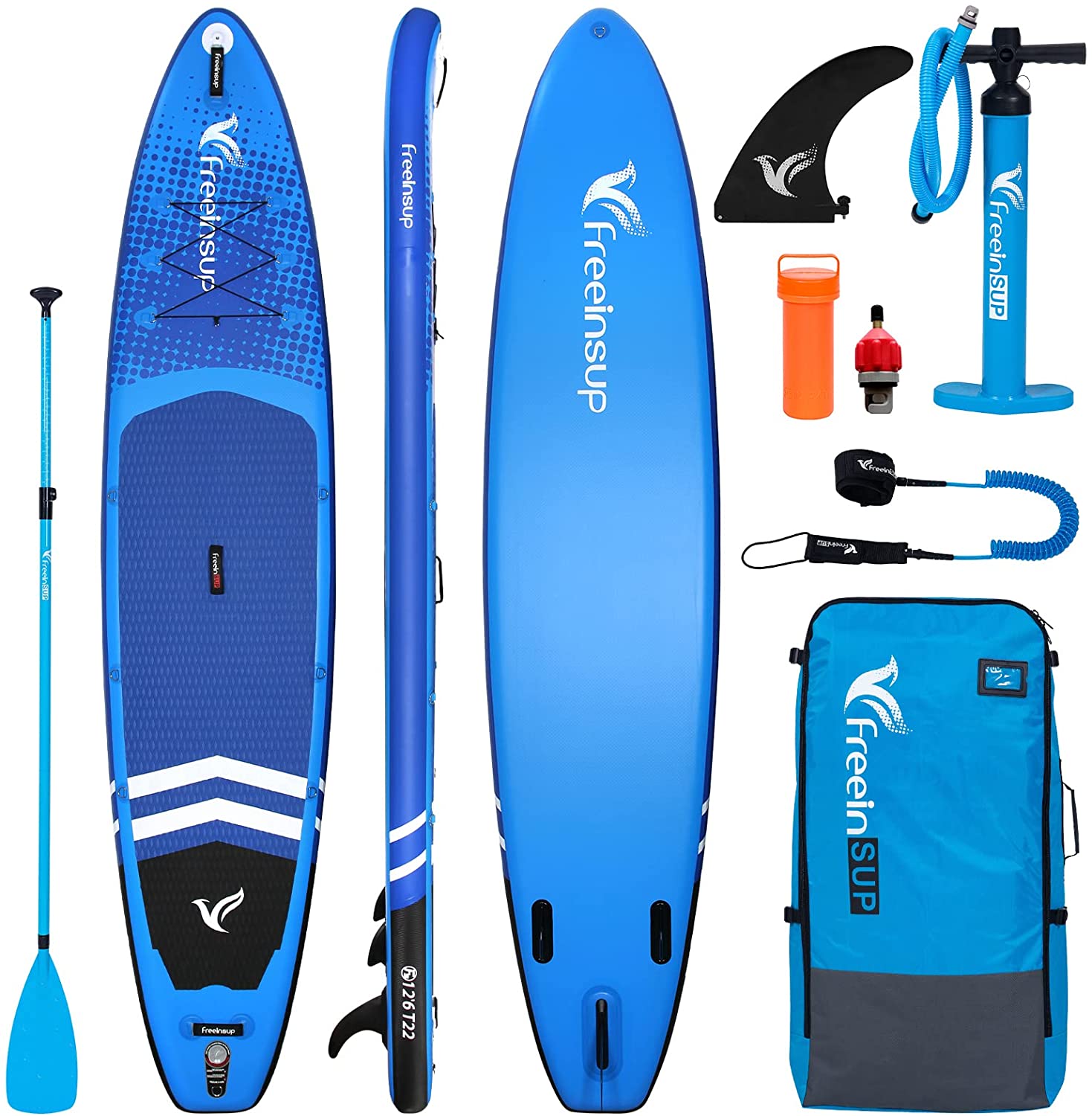 Freein 12'6" Racer Touring Inflatable SUP 2022