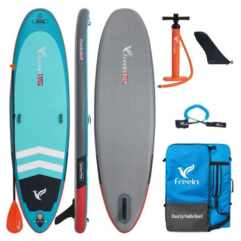 Freein 10' Yoga Inflatable Stand Up Paddle Board